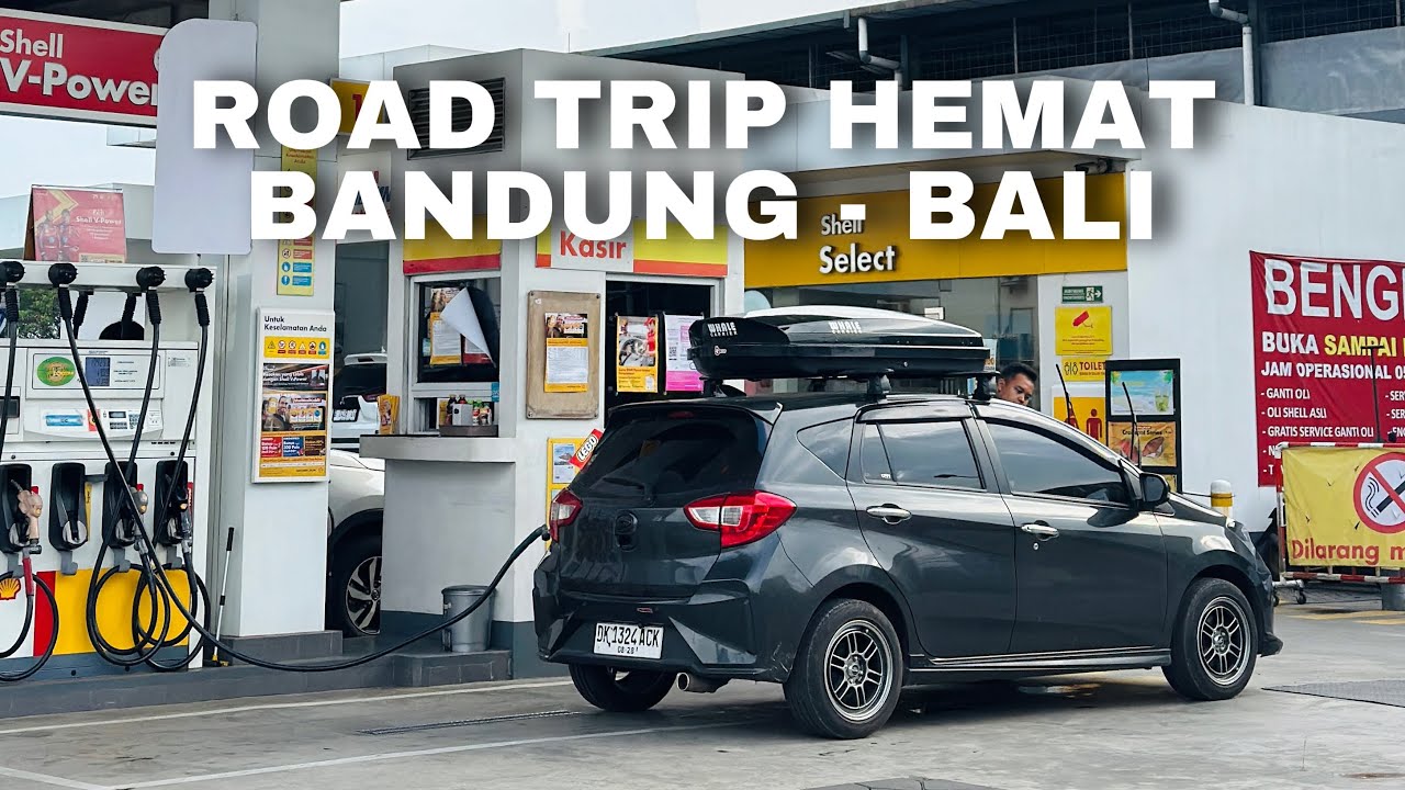 ROAD TRIP HEMAT BANDUNG BALI 🚗🔥 | Pakai Daihatsu Sirion Facelift + Roofbox | Estimasi Biaya Lengkap!