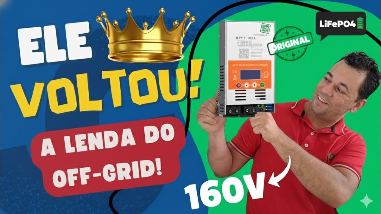 Novo MakeSkyBlue 2026: O Melhor Controlador MPPT? (Guia Original)