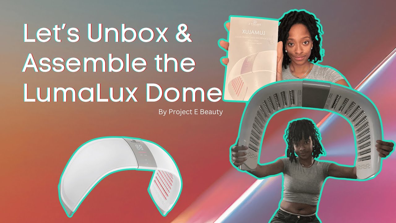 LumaLux Dome Unboxing: Full-Body LED Light Therapy at Home!