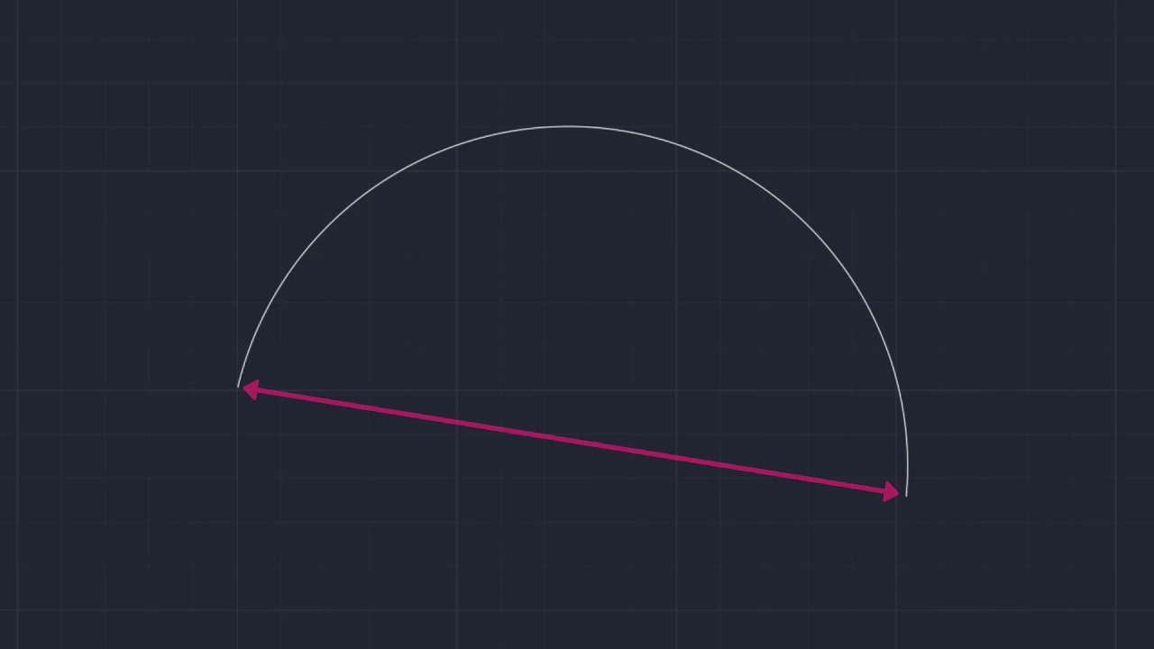 4. رسم الأقواس في أتوكاد 2021 Drawing Arcs in Autocad