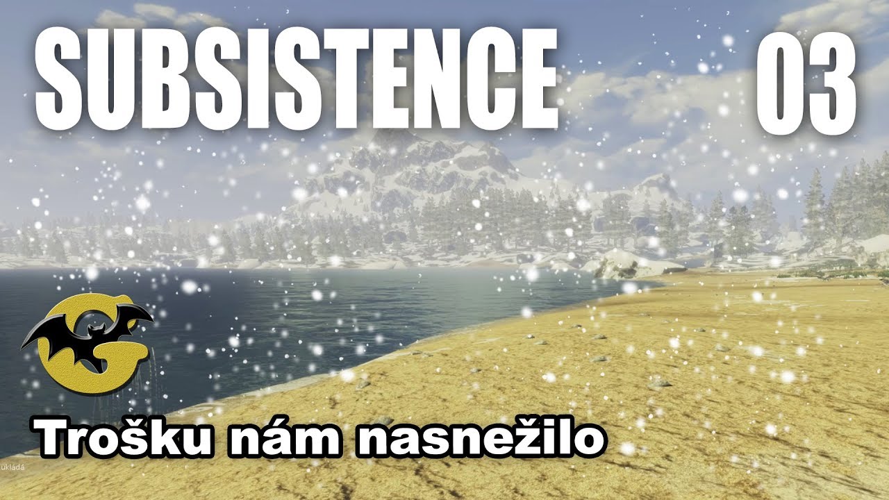 SUBSISTENCE #03 ❄️A je tu zima !❄️ SK/CZ