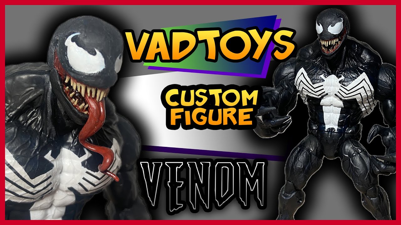 Customizing Live - Custom Venom Head Midnight Suns Marvel Legends