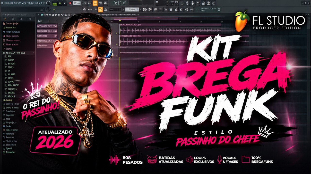KIT BREGA FUNK ATUALIZADO ESTILO PASSINHO DO CHEFE