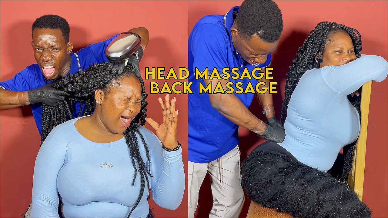 ASMR💫AGGRESSIVE HEAD SCALP SCRATCH , EAR CLEANING MASSAGE  & BONE CRACKING TOOLS FOR DEEP SLEEP