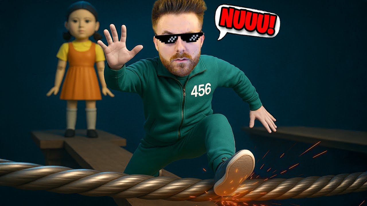 Noul JUMP ROPE in SQUID GAME 3 este IMPOSIBIL!