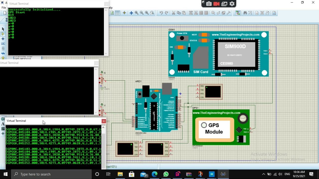Accident Detection Project using Arduino
