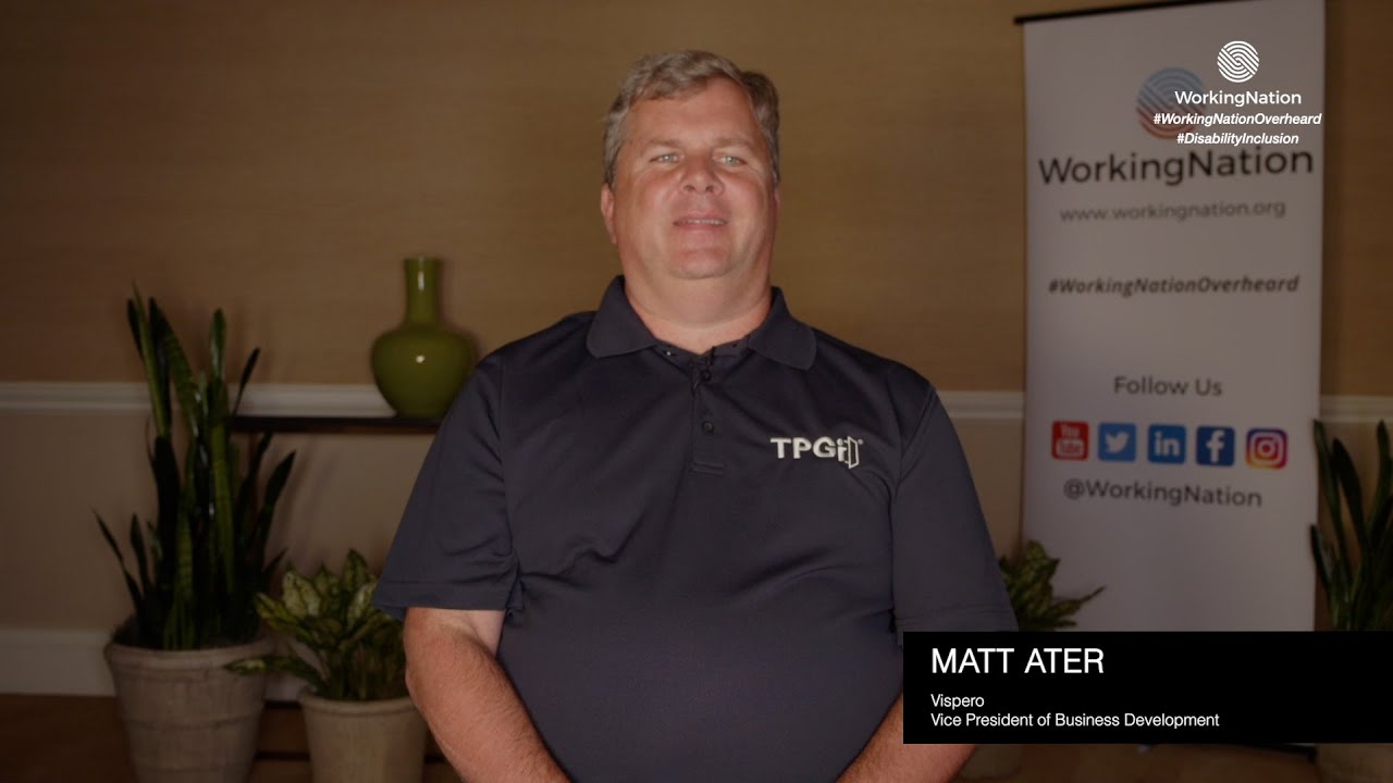 WorkingNation Overheard: Matt Ater on ensuring accessibility at work for people with disabilities