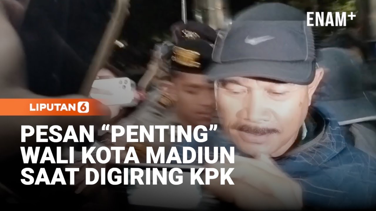 Pesan Wali Kota Madiun Untuk Warganya Saat Digiring KPK | Liputan6