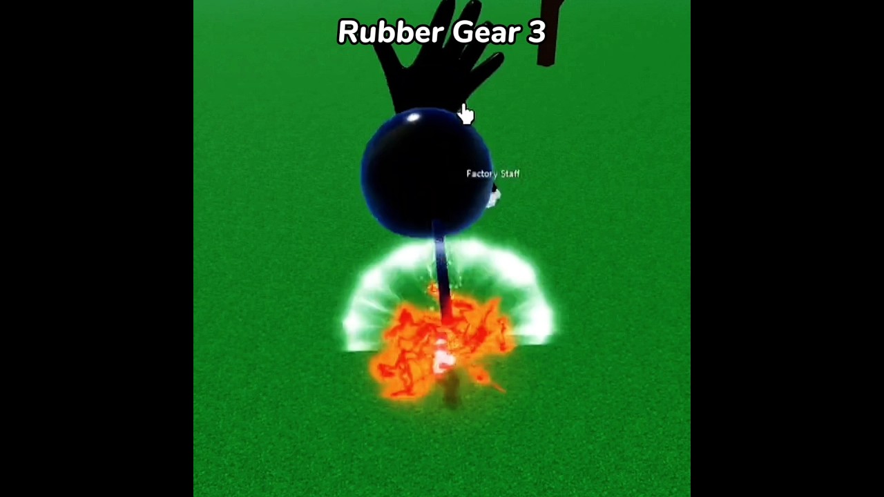 Rubber Gear 1 and 2 VS Rubber Gear 3 #bloxfruits #bloxfruit #roblox