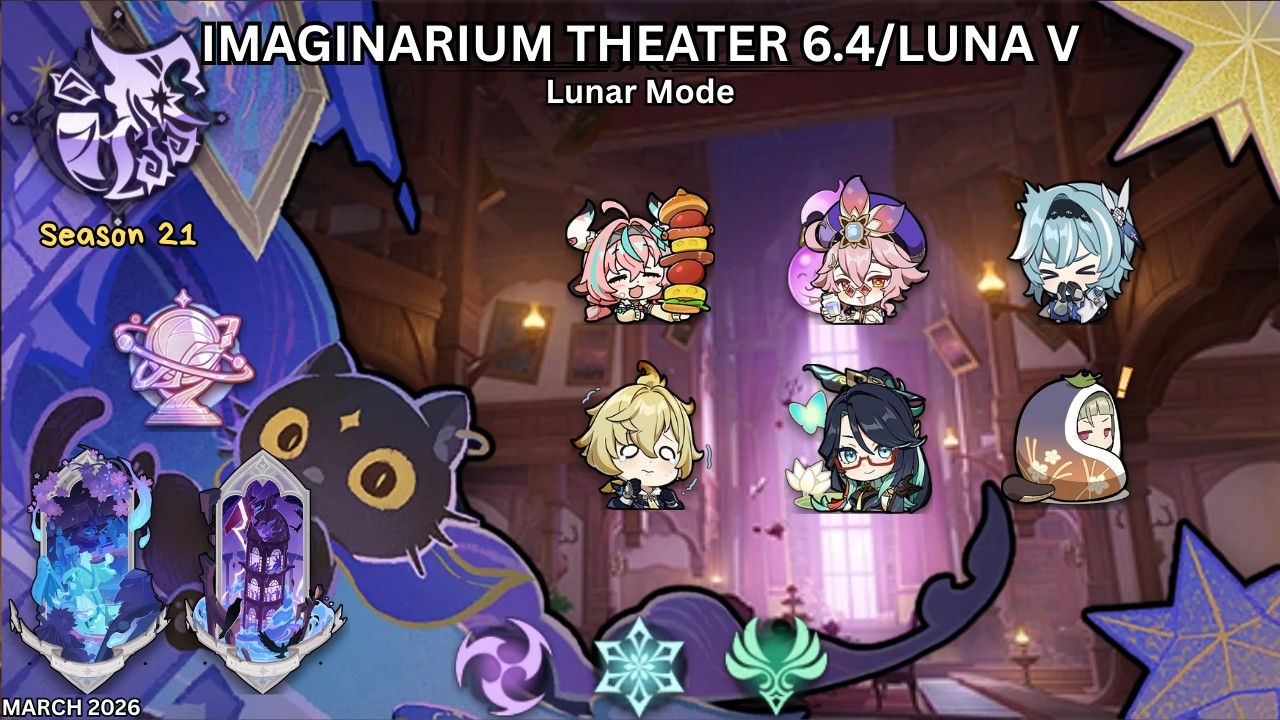[Imaginarium Theater 6.4] Season 21, Lunar Mode | Genshin Impact