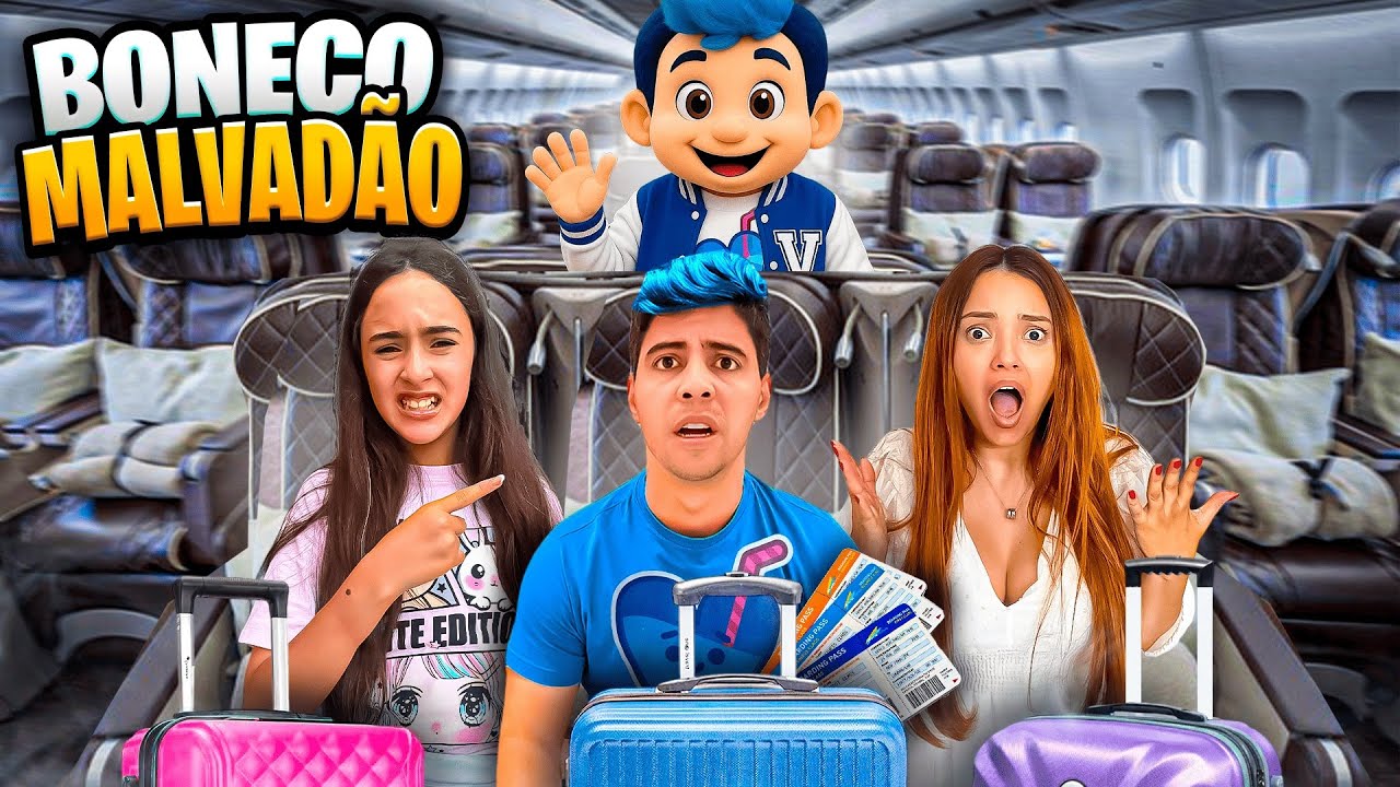 O BONECO MALVADÃO DO VINIBUG APARECEU NA NOSSA VIAGEM!! ELE É MALVADO??!