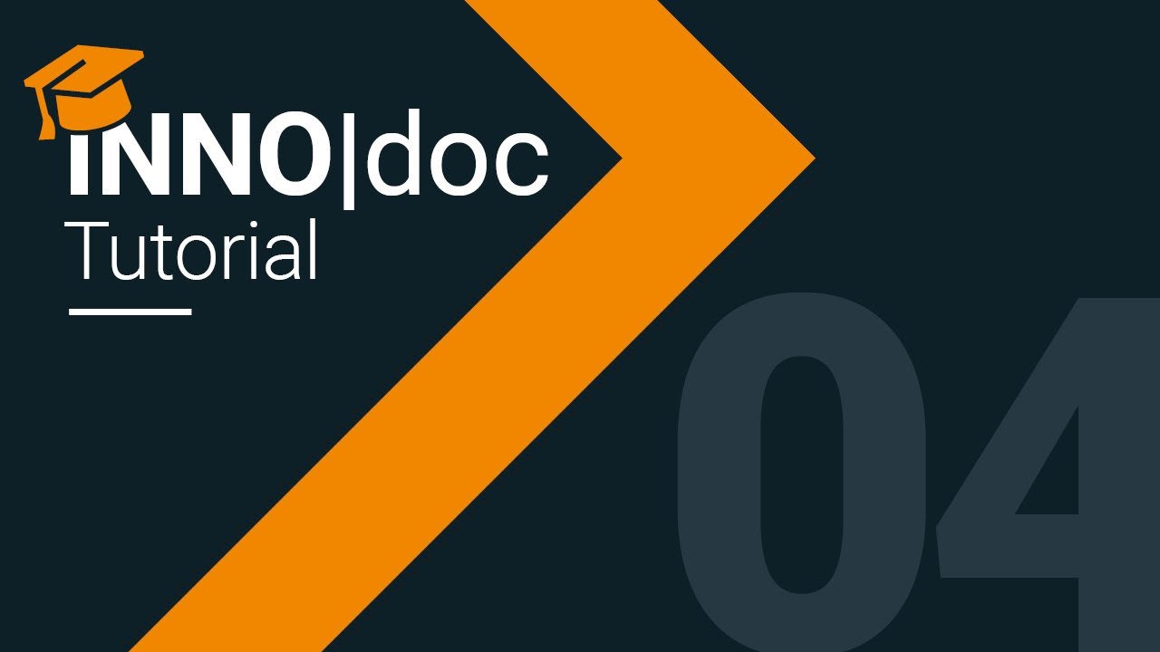 INNO|doc Tutorial - Kap. 4: Produkte dokumentieren | INNOTECH Absturzsicherung Dokumentation Tool