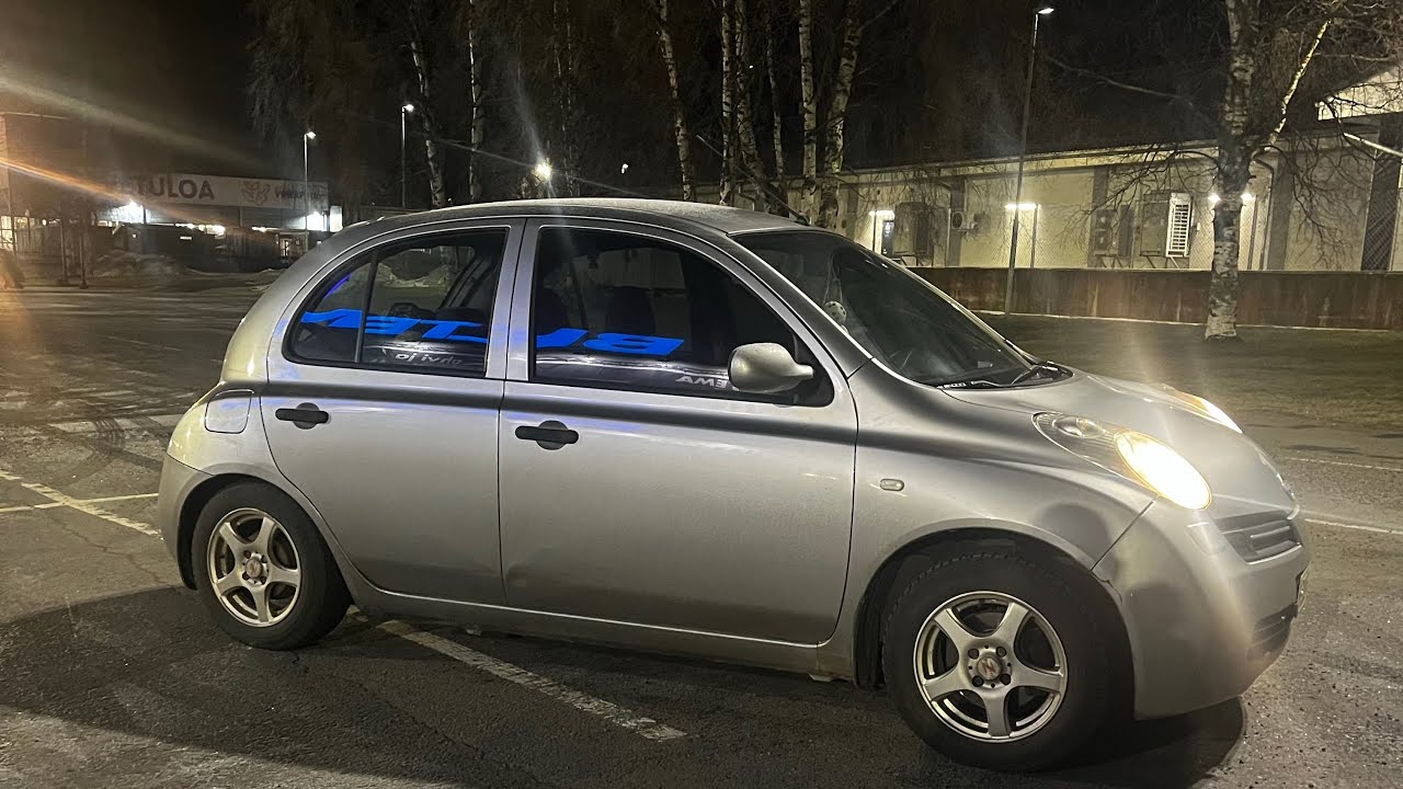 Moottorin vikavalo. Tuliko nissanista mersu?  Elähän huoli.