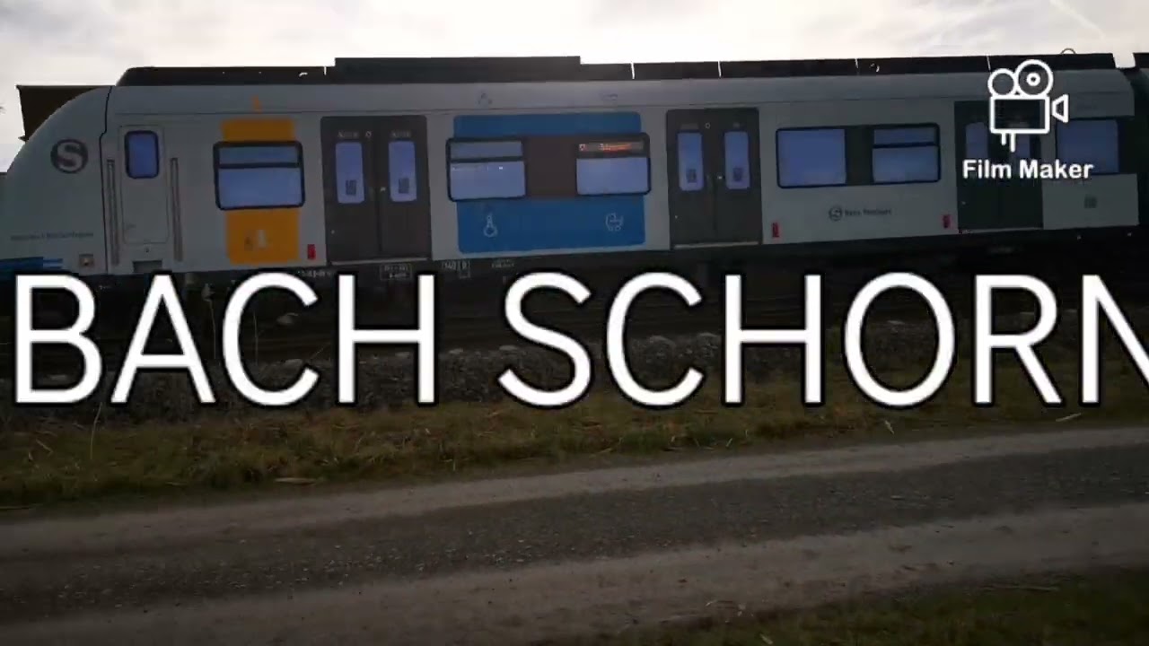 REGIO S BAHN IC ICE auf der REMSBAHN mit Umleitungen 