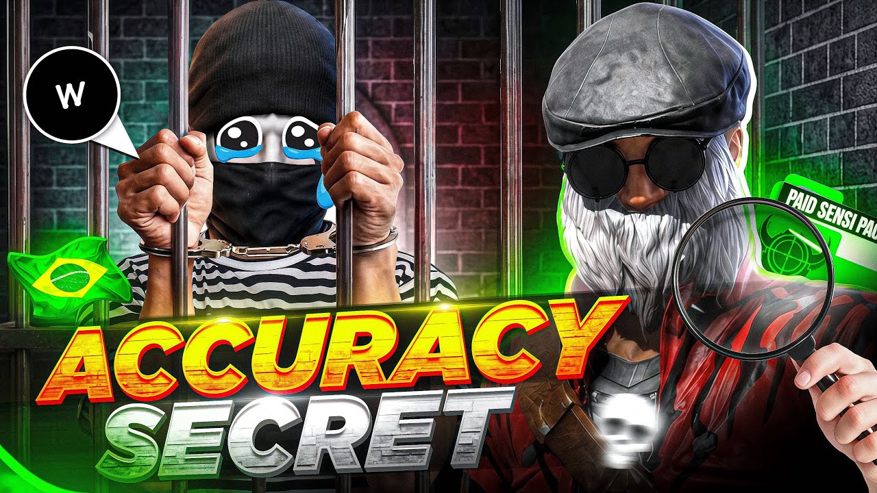 SECRET🤫 BRAZILIAN ACCURACY TRICK🇧🇷☠️MAKE YOUR ACCURACY LIKE BRAZILIAN PLAYER🥶IN FREE  FIRE🔥 