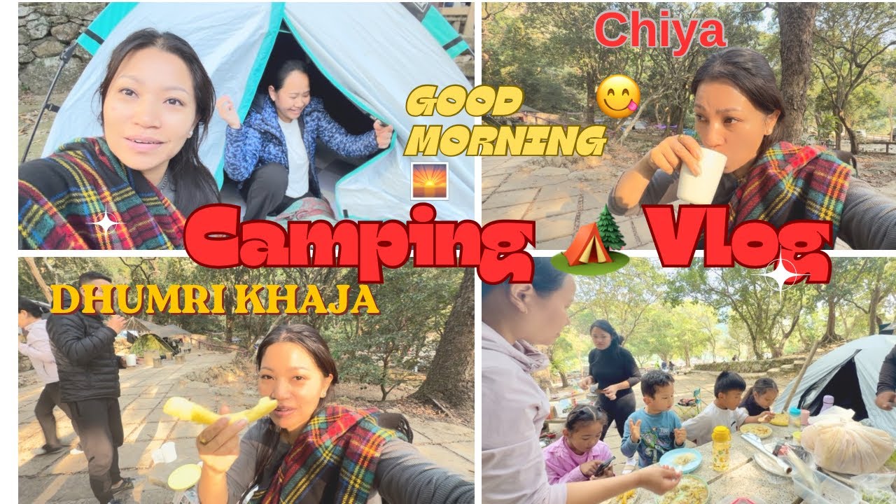 Hongkong Camping 🏕️ Day 2 /Organic khana😋 family 🤩 Ramailo Enjoying Day quality 🕰️ Time//