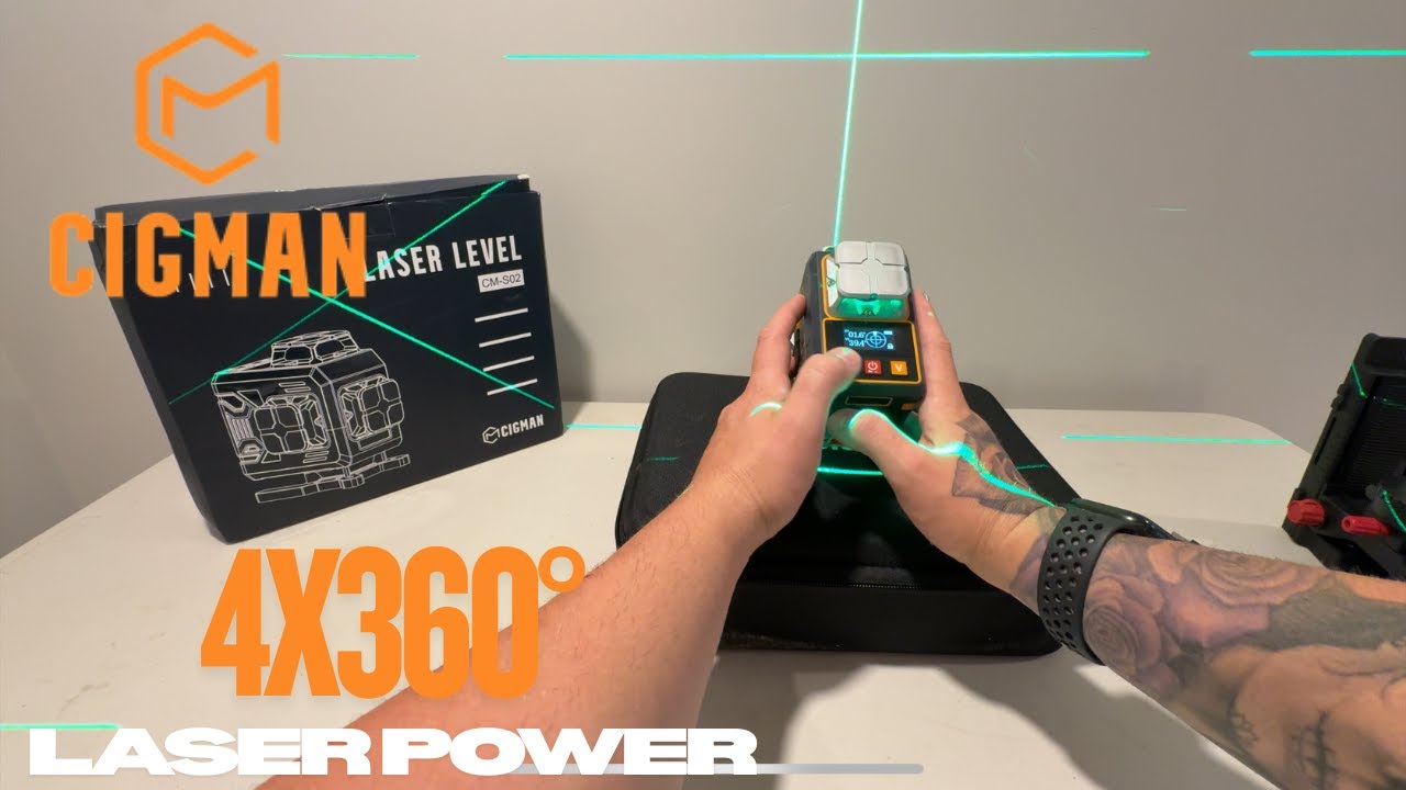Best 4D Laser Level Under $300? | CIGMAN CM-S02 Review