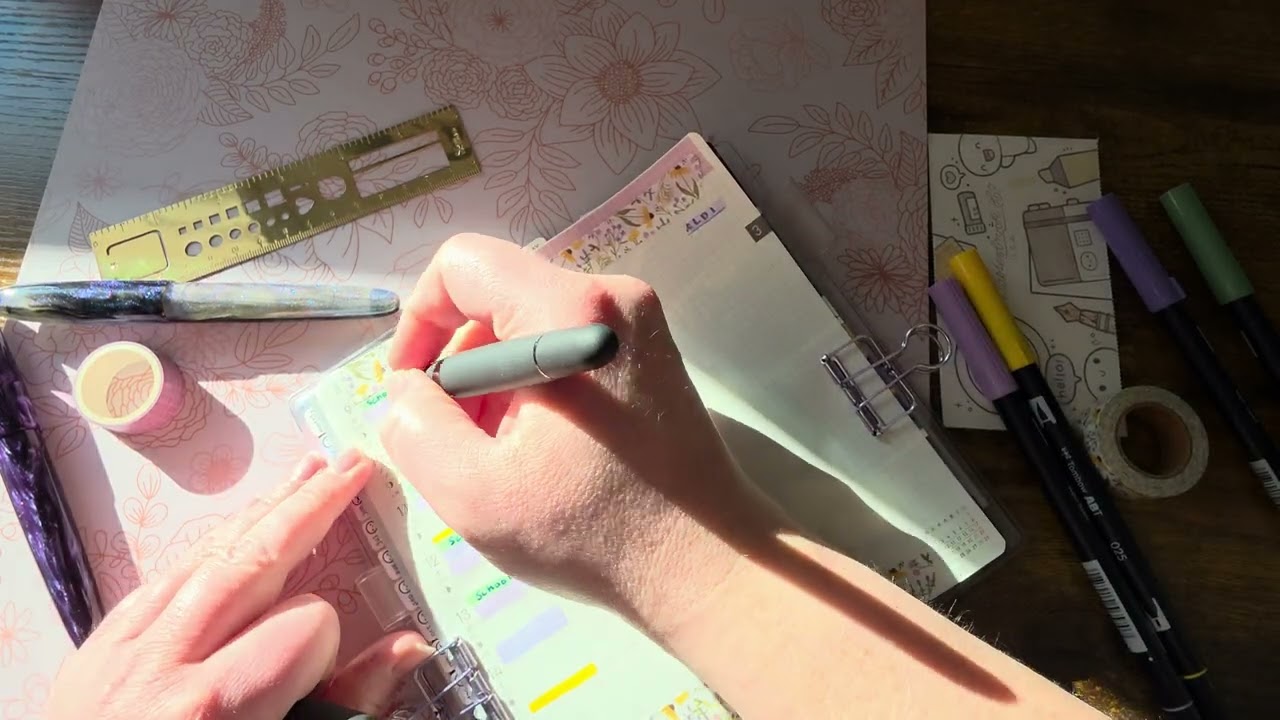Plan with Me- Hobonichi Weeks En Route to Kumamoto Port at Dawn- March 9th to the 15th, 2026