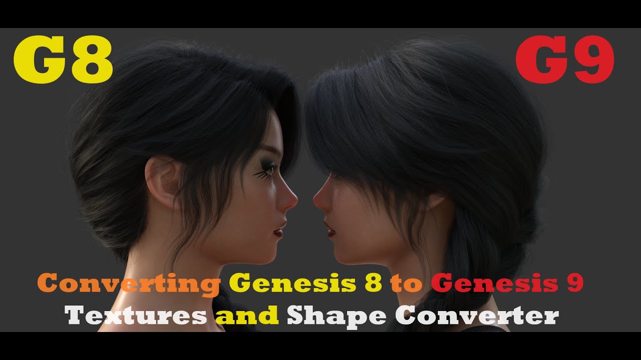 Daz Studio: Is Texture Converter Making Genesis 9 a Contender???