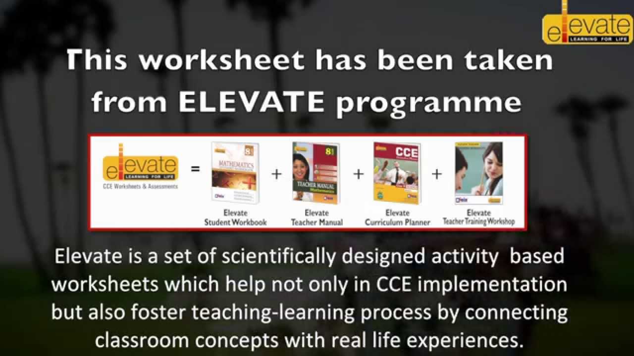 Science Worksheet Class 6th