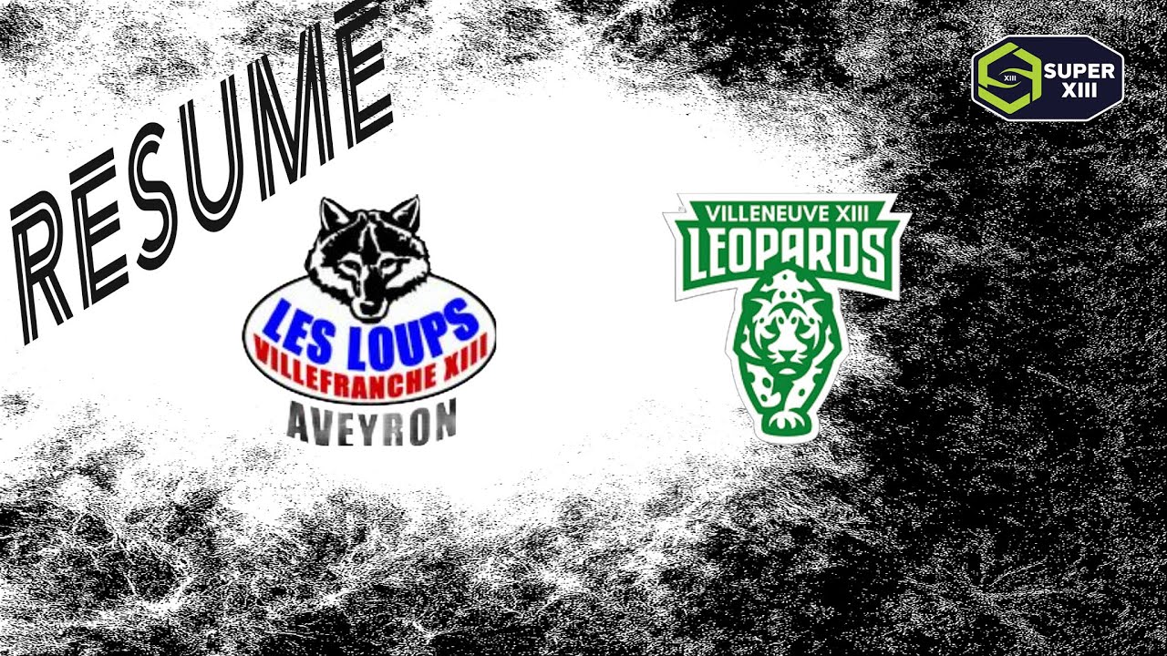 RESUME DU MATCH VILLEFRANCHE vs VILLENEUVE