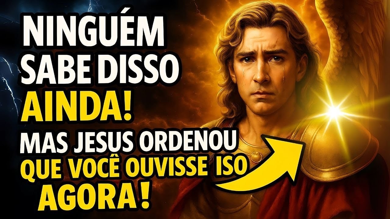 ⚡ NINGUÉM SABE DISSO AINDA! MAS JESUS ORDENOU QUE VOCÊ OUVISSE ISSO AGORA!