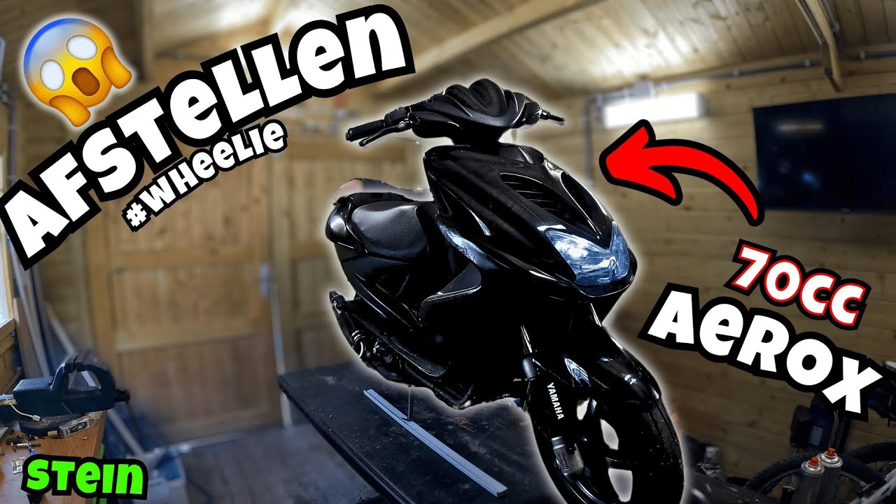 Hoe stel je een scooter af?! - 70cc - Theorie - 4K - #motorvlog163