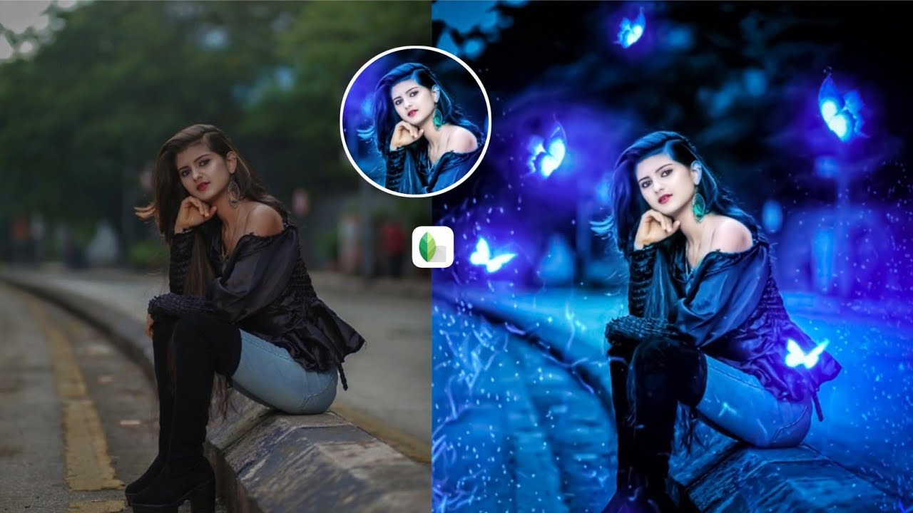 Snapseed butterfly glowing effect photo editing | Snapseed new photo editing | Snapseed new tutorial