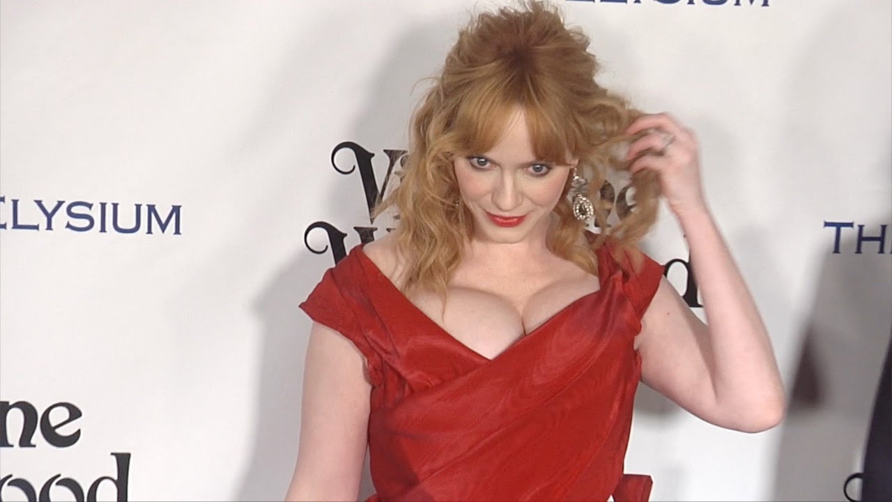 Christina Hendricks The Art of Elysium 2016 HEAVEN Gala Red Carpet