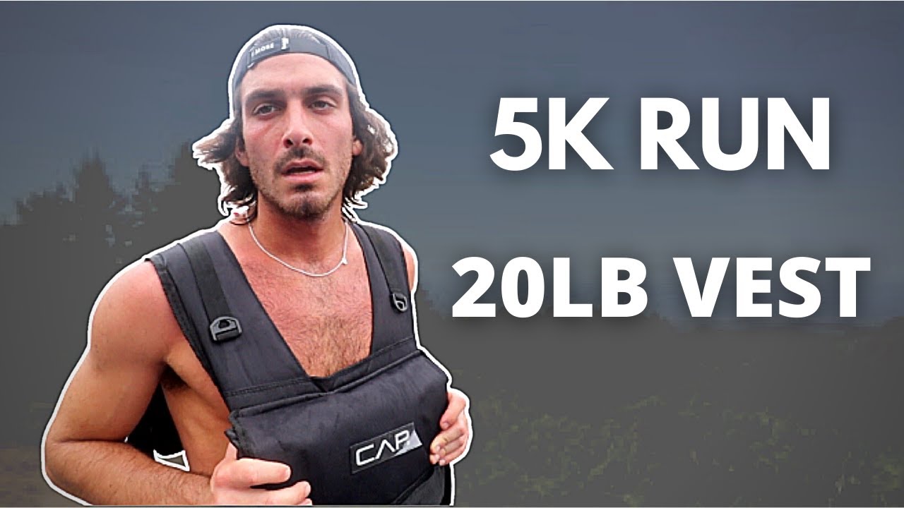 I RAN A 5K WITH A 20LB VEST | MURPH TRAINING