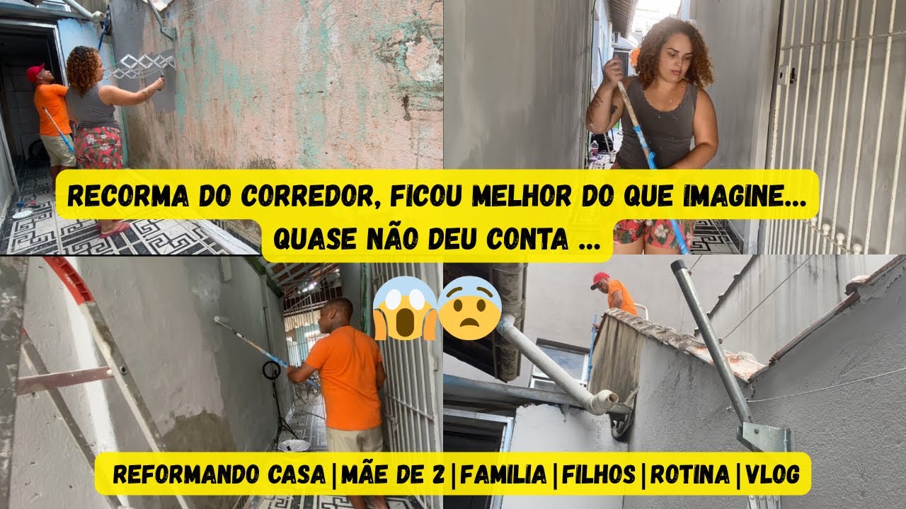 VOCÊ FARIA ISSO NO SEU CORREDOR? 😳 O antes e depois ficou irreconhecível!