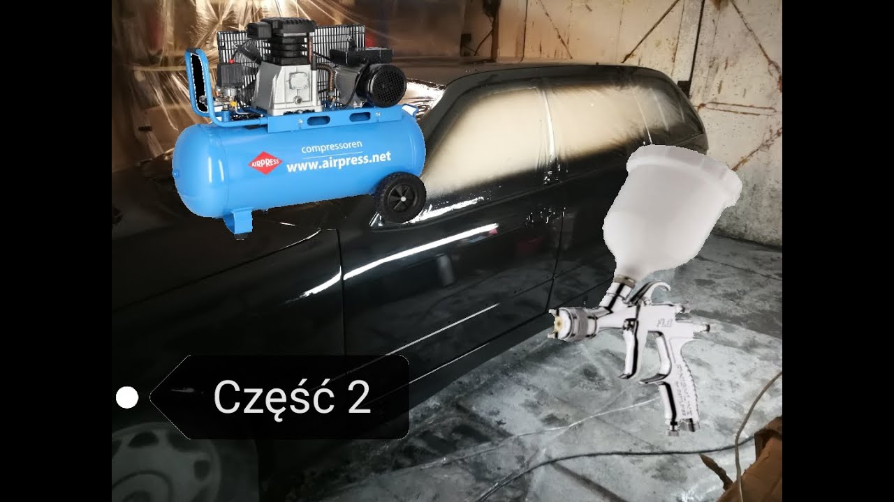 LAKIEROWANIE SAMOCHODU W GARAŻU !!! #2 