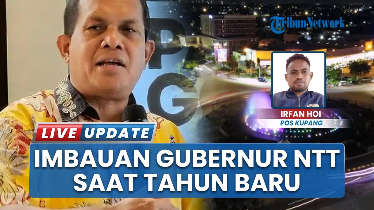 Tahun Baru 2026 Anti Mabuk-mabukan: Gubernur Imbau Perayaan Tahun Baru 2026 Damai di Kota Kupang