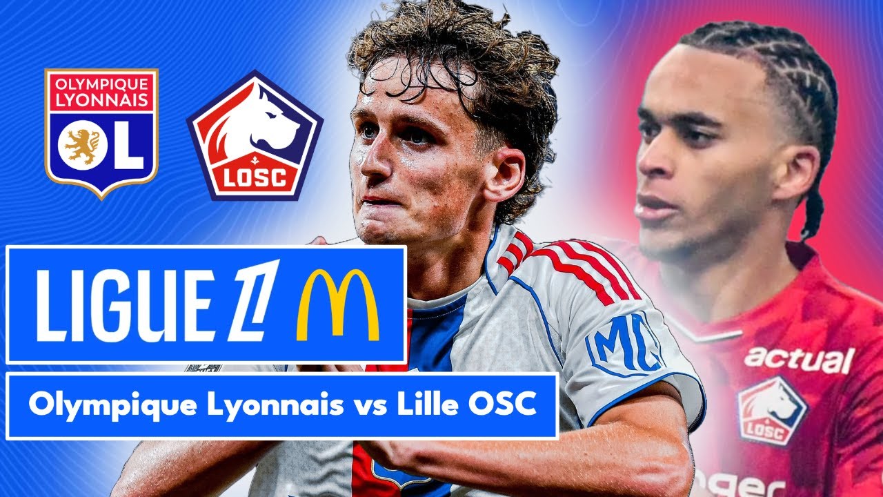 Olympique Lyonnais 1-0 Lille OSC | Ligue 1 McDonald's | LIVE