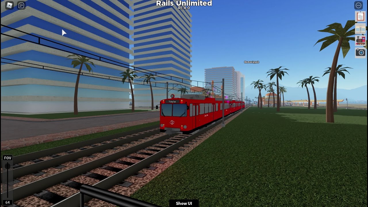 Roblox Rails Unlimited Railfanning #32 w/ Moonlight Trains!