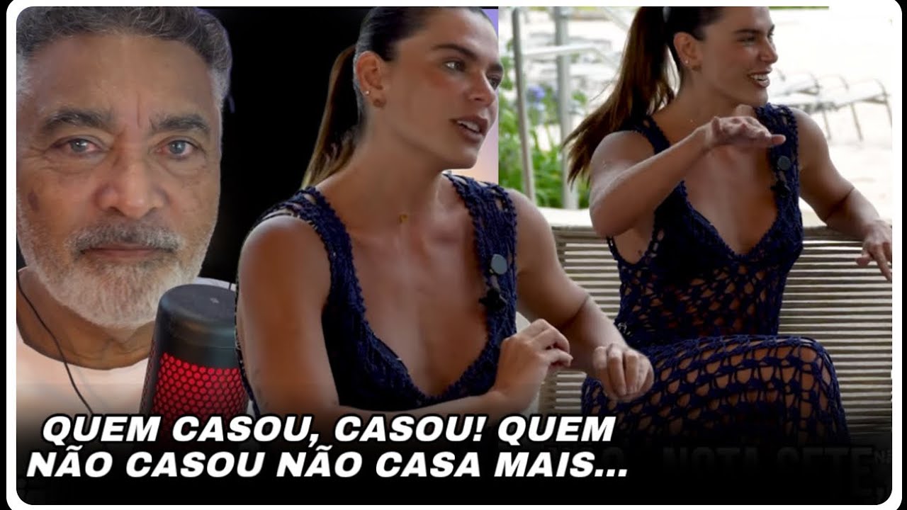 QUEM CASOU, CASOU! QUEM NÃO CASOU NÃO CASA MAIS .