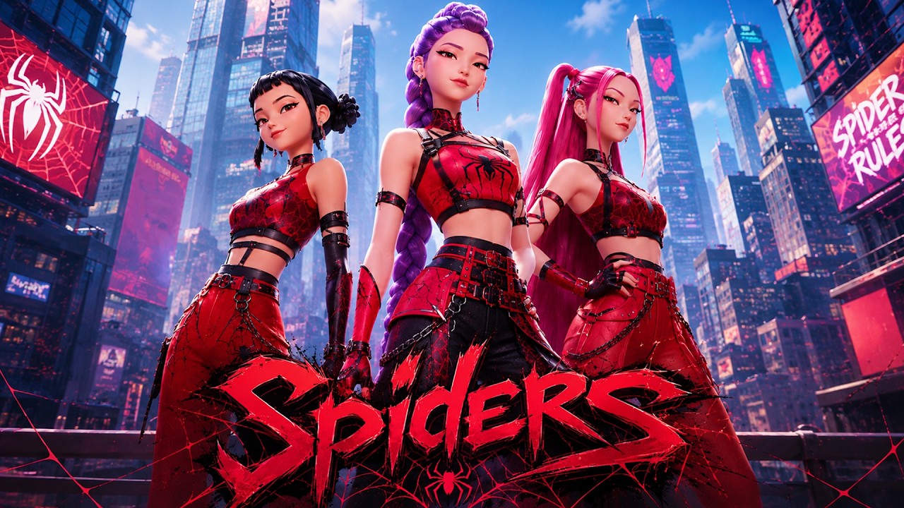 SPIDERS Demon Hunters | Music Video DJ BEE BOP
