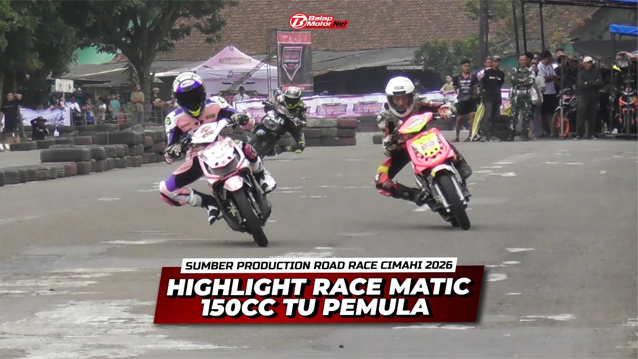 Race Matic 150cc Tune Up Pemula Sumber Production Road Race Cimahi 7 Februari 2026