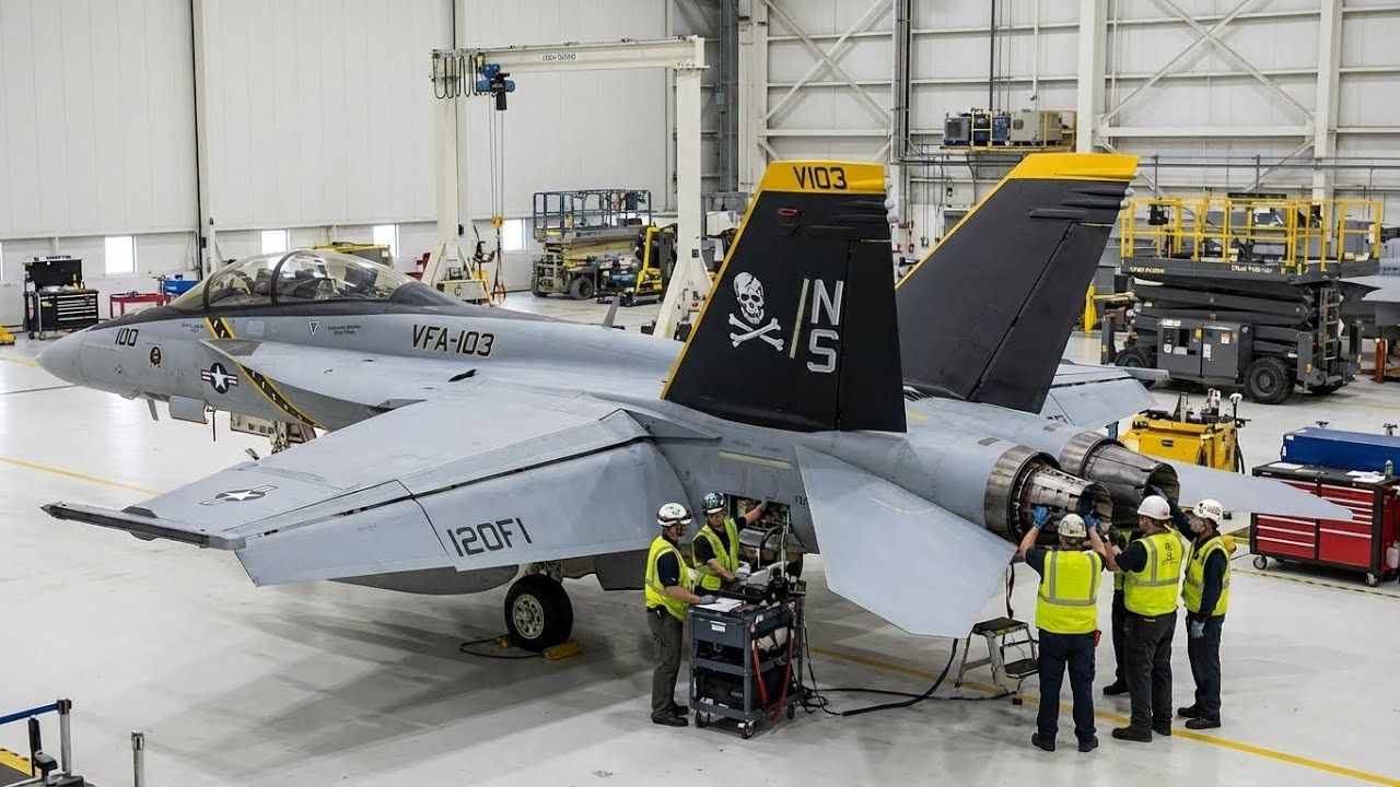 F/A-18E Super Hornet (Jolly Rogers): Afterburner Nozzle Actuator Assembly & Calibration