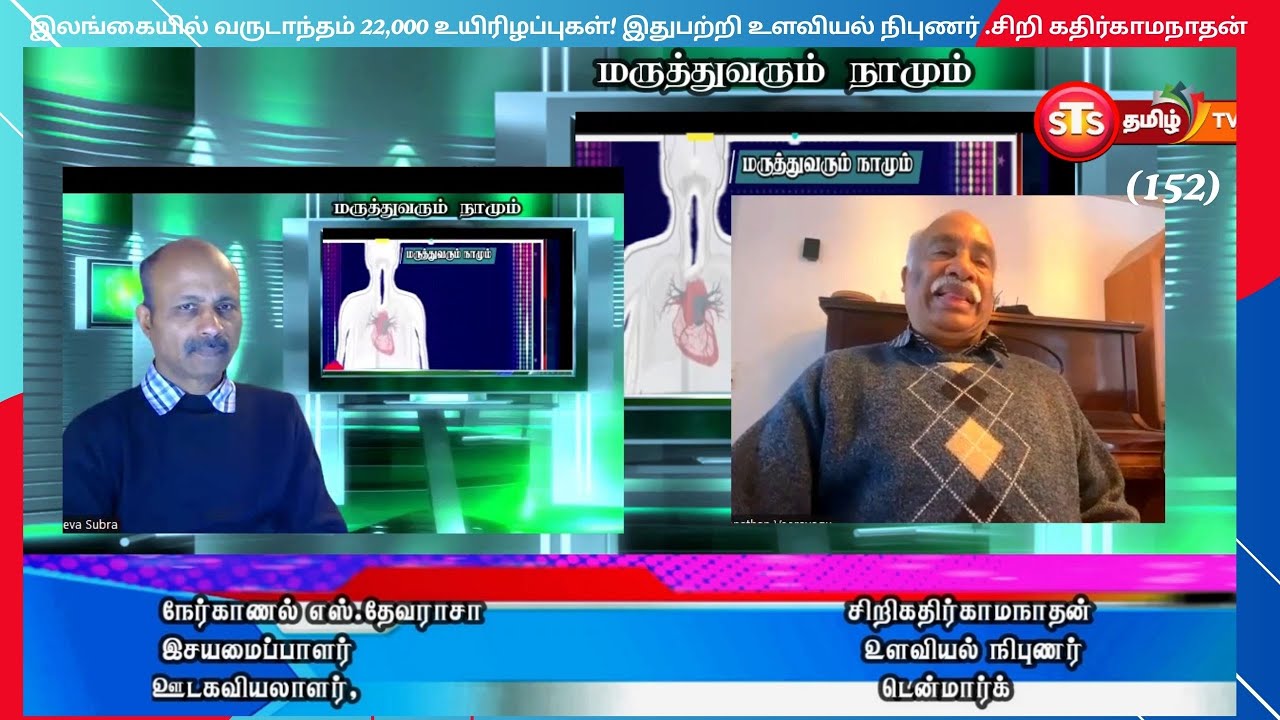 இலங்கையில் வருடாந்தம் 22,000 உயிரிழப்புகள்! இதுபற்றி உளவியல் நிபுணர்  சிறி கதிர்காமநாதன்