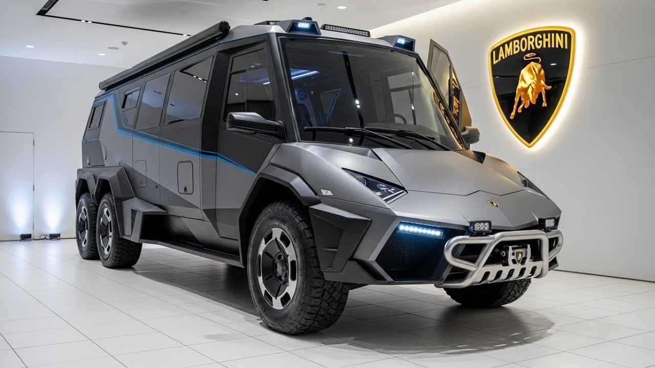 2026 Lamborghini Reventón Motorhome | AI Concept