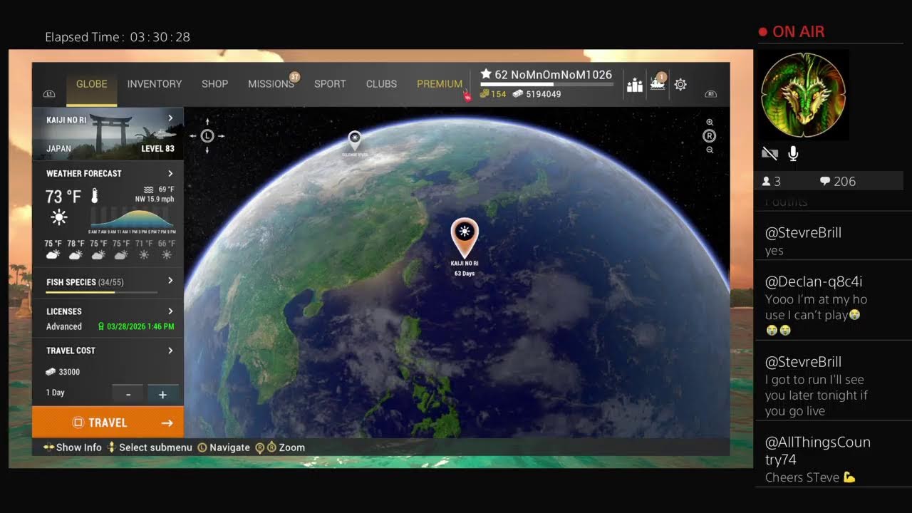 Fishing planet, Kaiji No Ri Japan