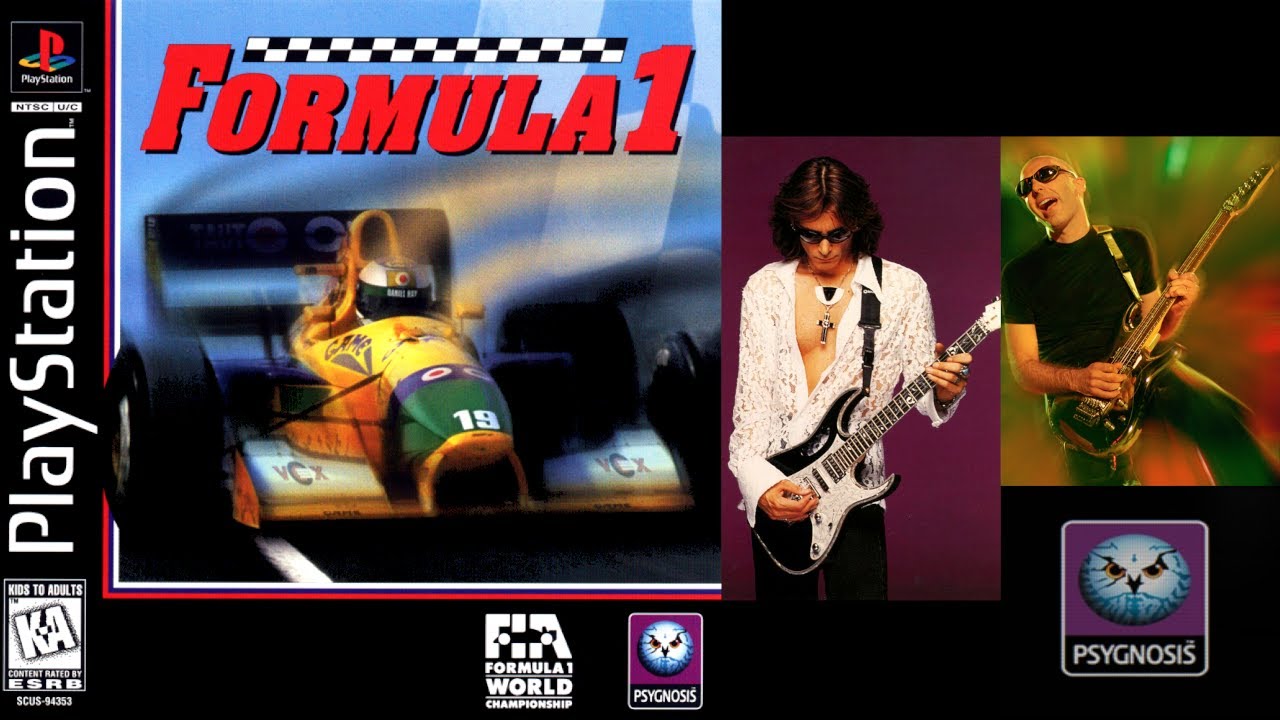 [PS1] Formula 1 OST Boost Mix / Psygnosis / Steve Vai & Joe Satriani