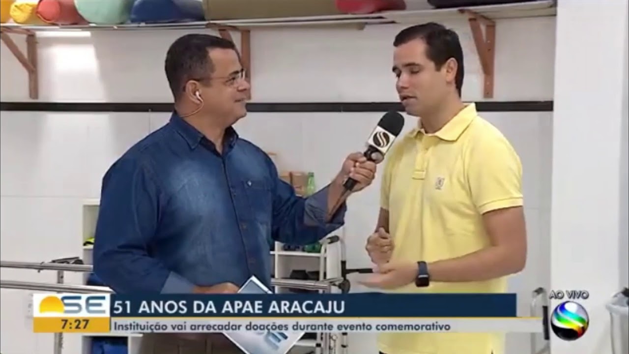 BOM DIA SERGIPE DESTACA 51 APAE ARACAJU
