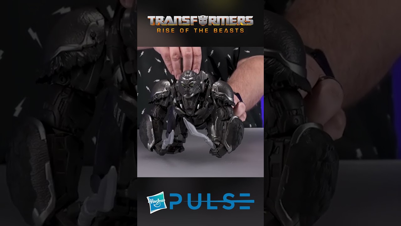Transformers Rise of the Beasts Command & Convert Optimus Primal #HasbroPulse #Short