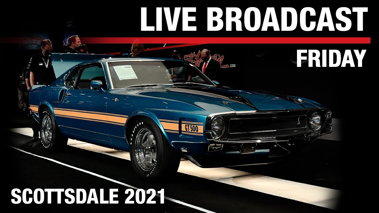 2021 SCOTTSDALE AUCTION BROADCAST - Friday, March 26, 2021 - BARRETT-JACKSON