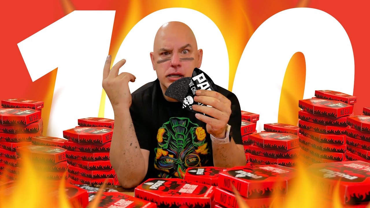 100X Paqui One Chip Challenge 2020 | МИРОВЫЕ РЕКОРДЫ