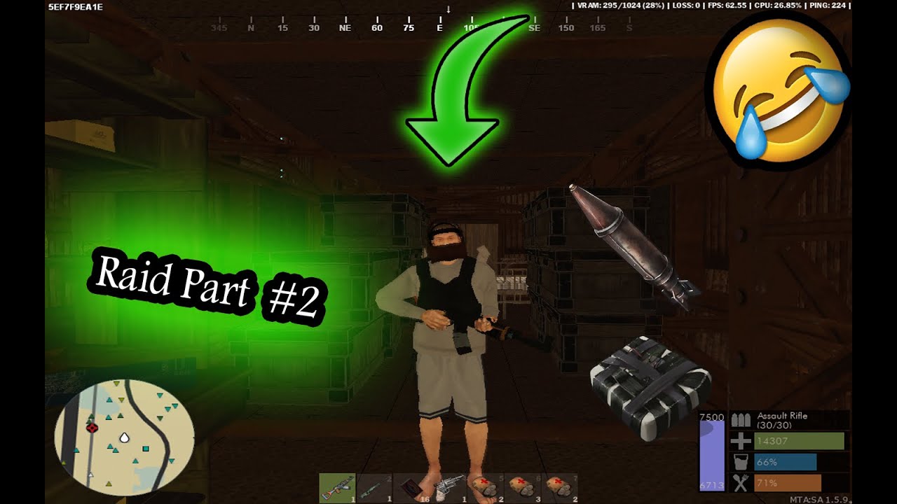 Rust MTA I Makayn ha raid cha5daaa I Part #2