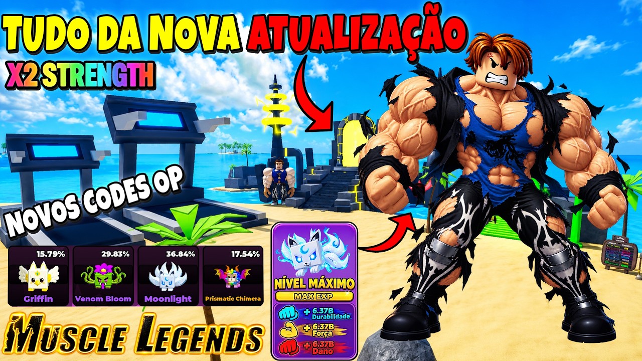 HURRY!! HOW TO GLITCH PETS IN THE NEW UPDATE PLUS THE NEWEST OP CODES FOR MUSCLE LEGENDS