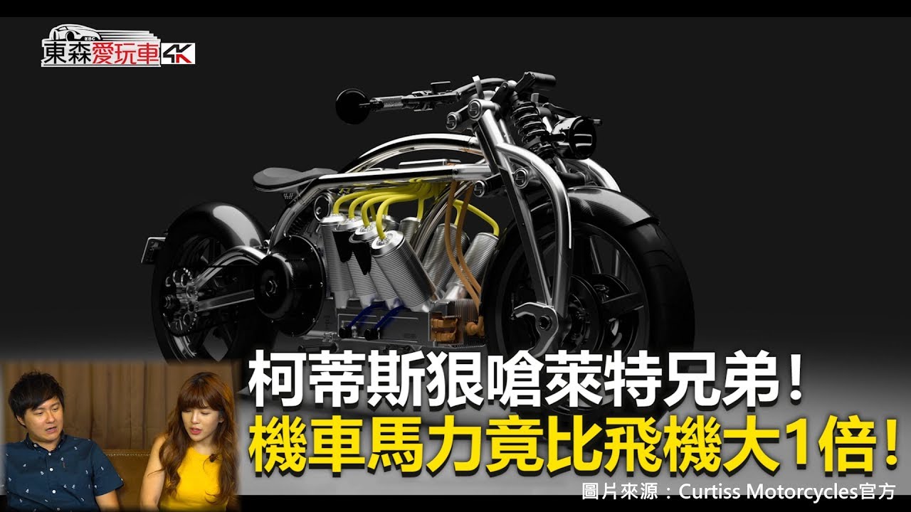 【東森愛玩車】 柯蒂斯狠嗆萊特兄弟！機車馬力竟比飛機大1倍！｜廖怡塵 壯壯《玩車最原創》2019.07.31-東森愛玩車